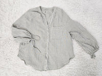 Aerie Stripe Green Top