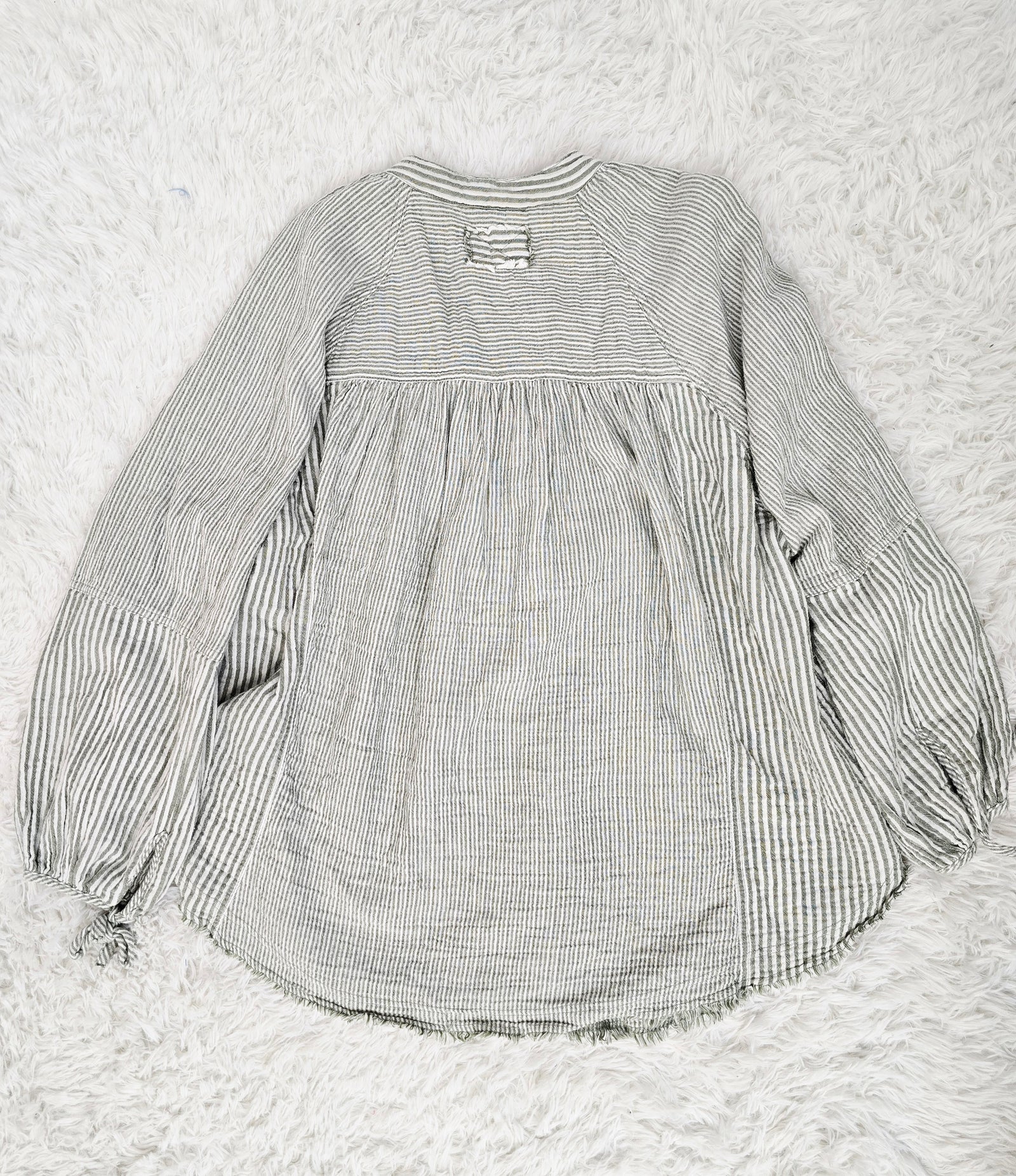 Aerie Stripe Green Top