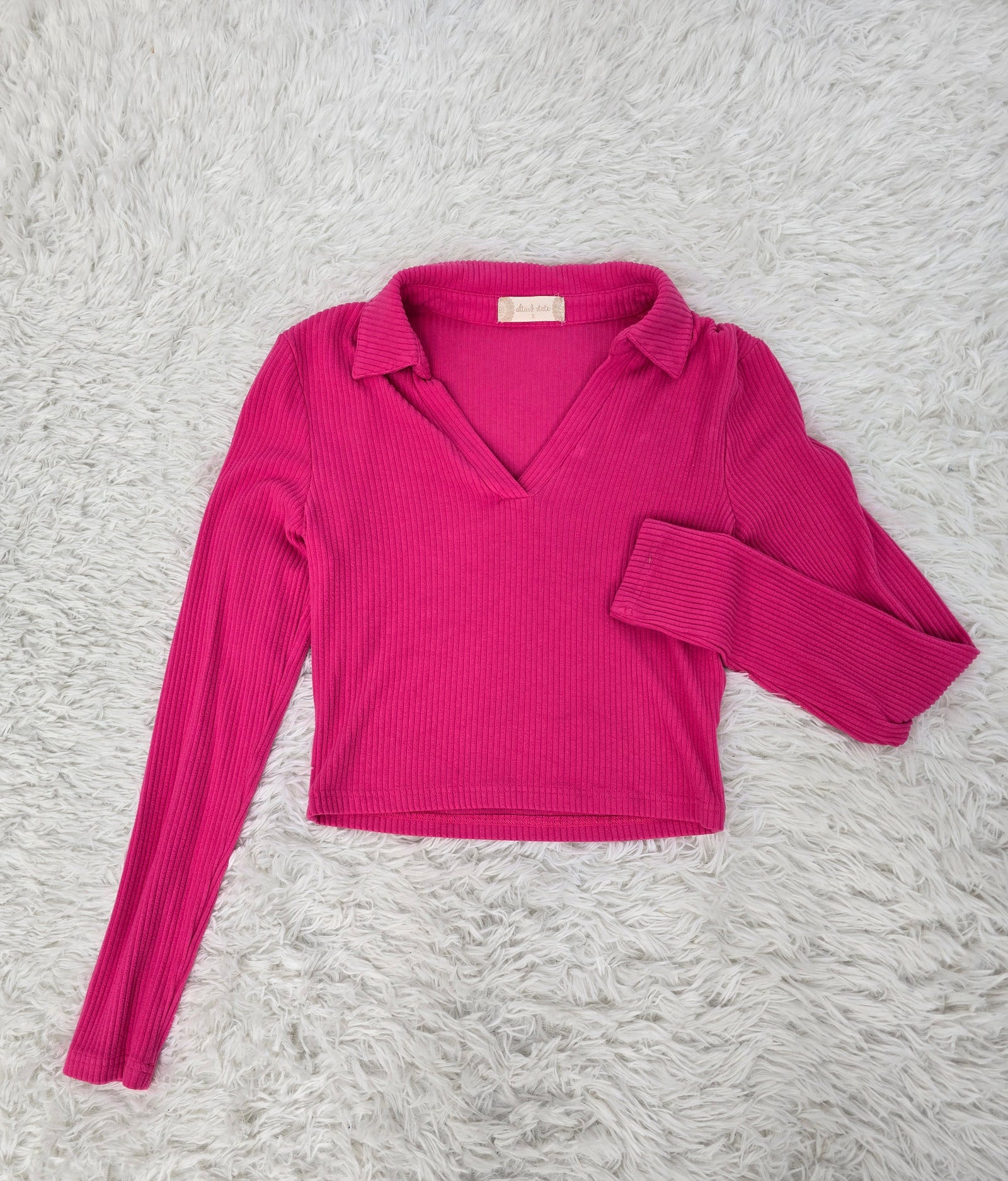 AS Rib Pink Shirt