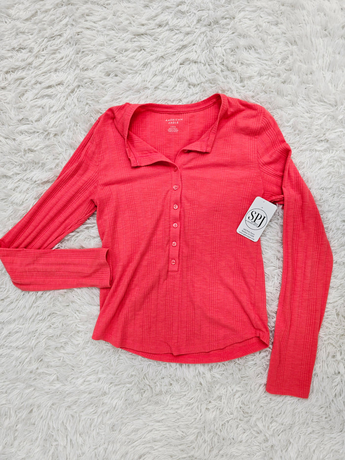 AE Coral Long Sleeve Top