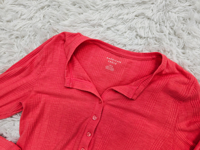 AE Coral Long Sleeve Top
