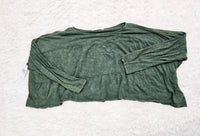 AS Green Boxy Tee