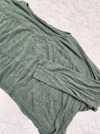 AS Green Boxy Tee