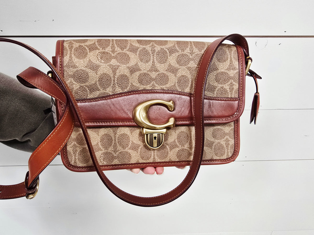 Coach Jacquard Shoulder Bag