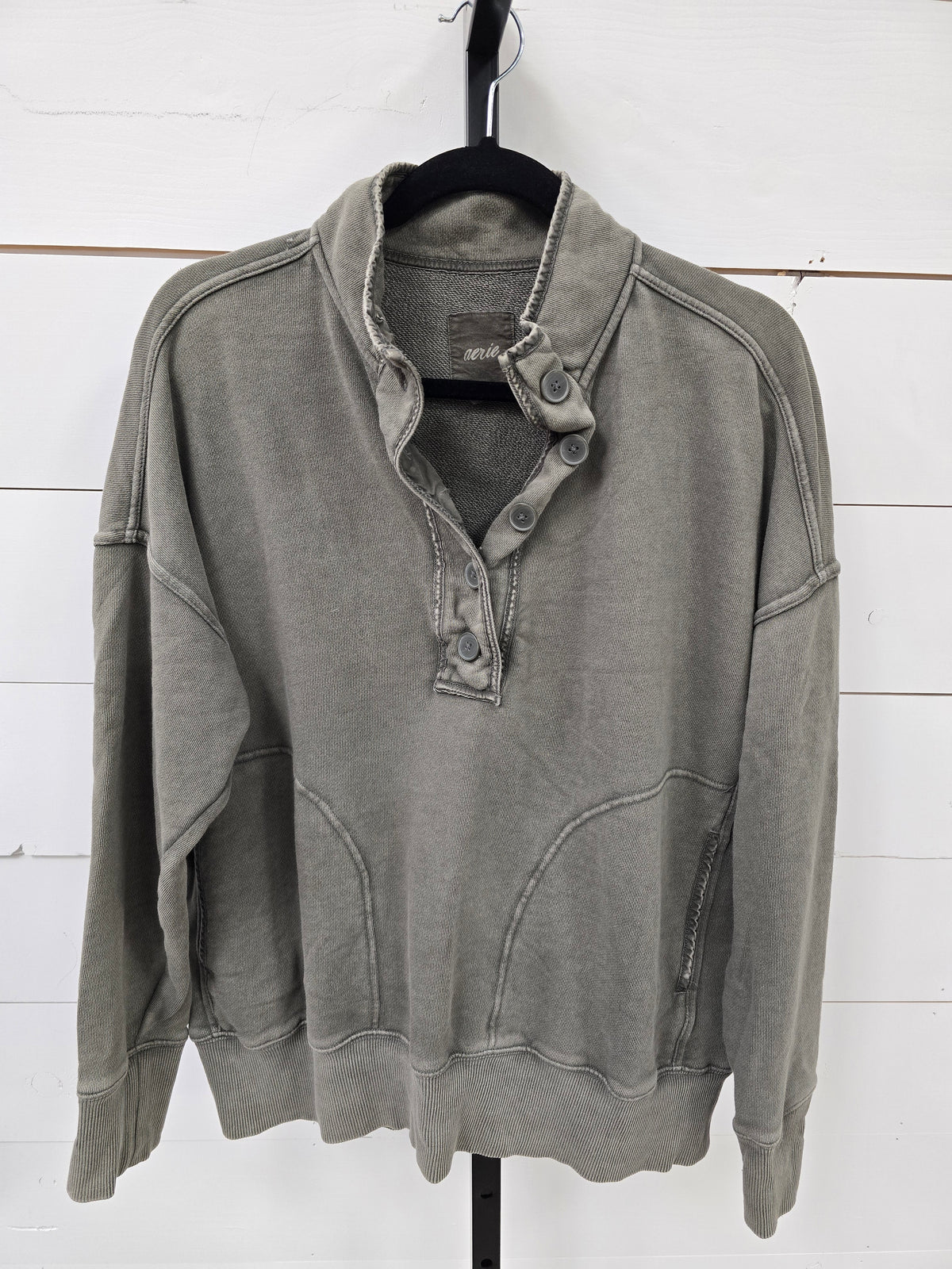 Aerie Olive Pullover