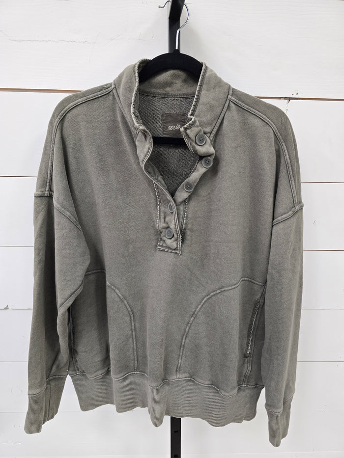 Aerie Olive Pullover