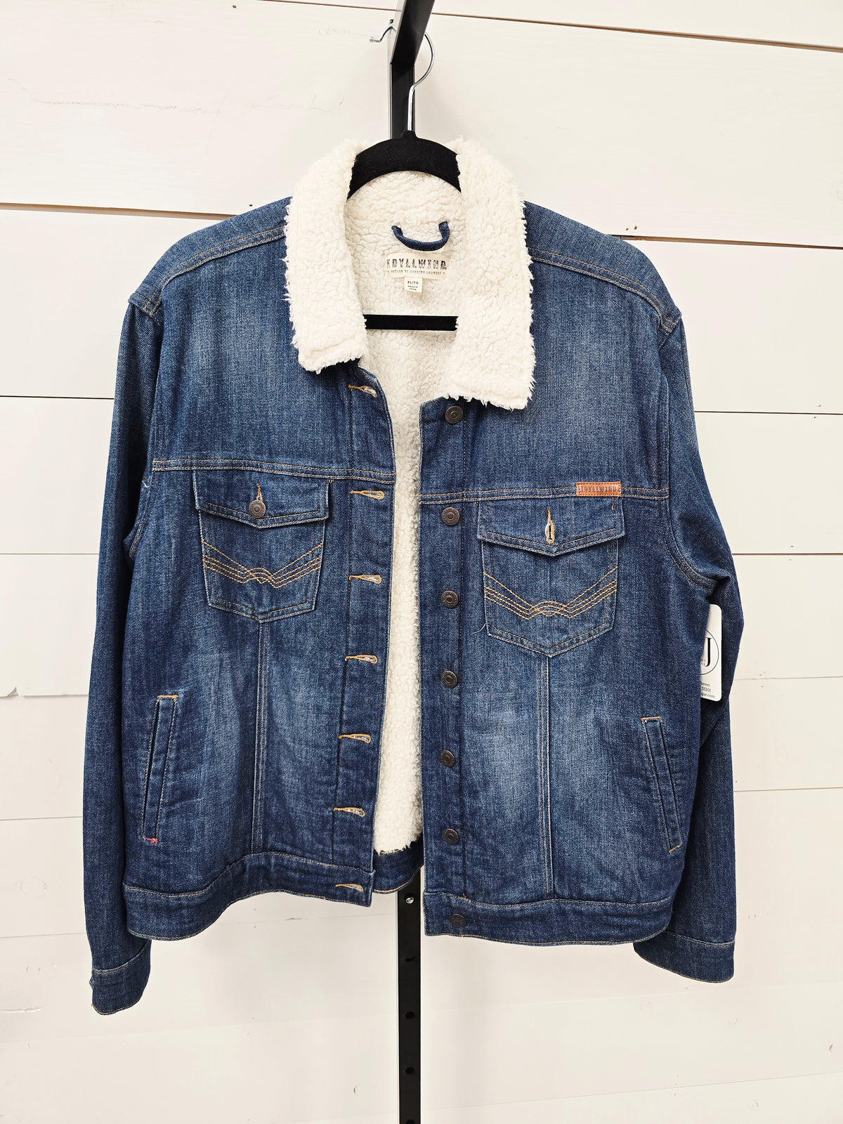 Sherpa Lined Denim Jacket