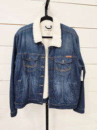 Sherpa Lined Denim Jacket
