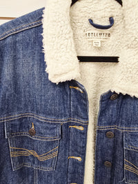 Sherpa Lined Denim Jacket