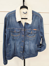 Sherpa Lined Denim Jacket
