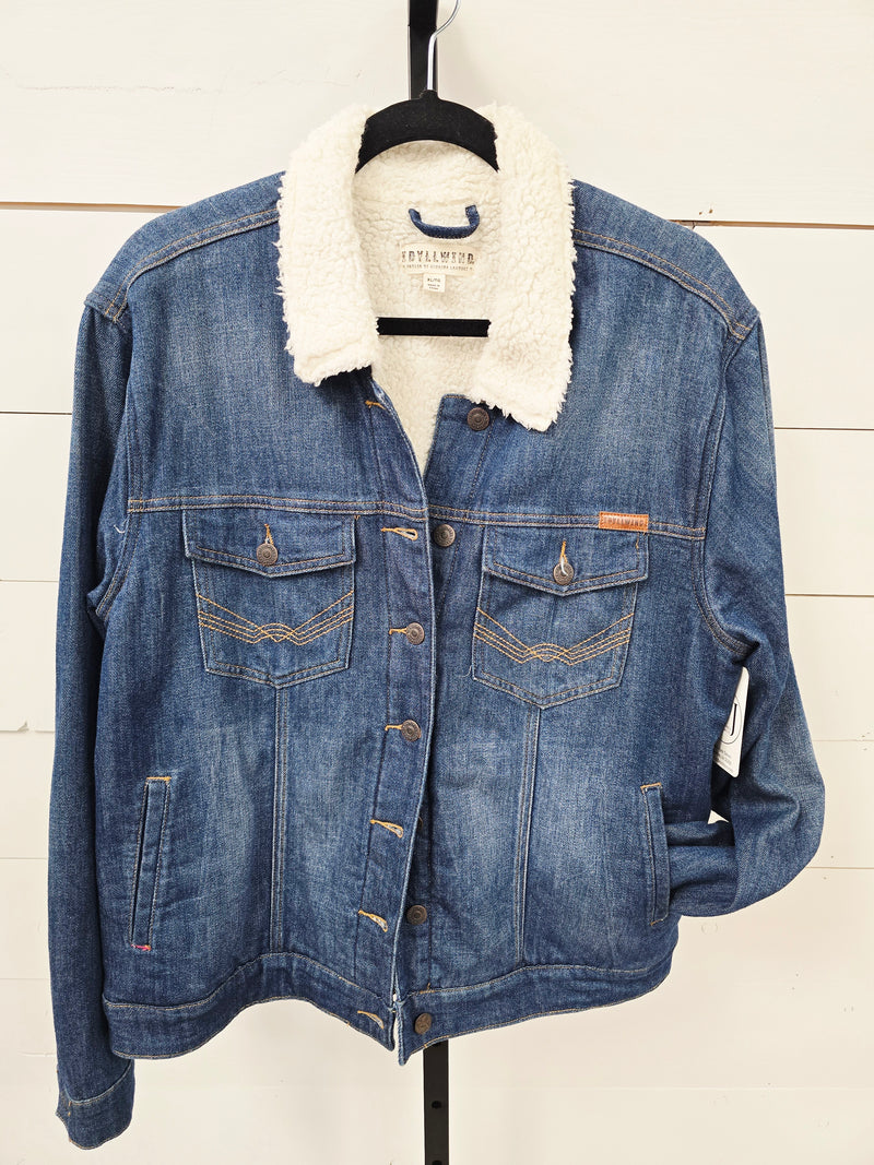 Sherpa Lined Denim Jacket