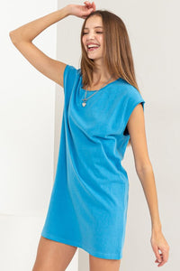 Blue Mini Dress