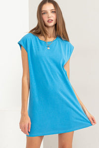 Blue Mini Dress