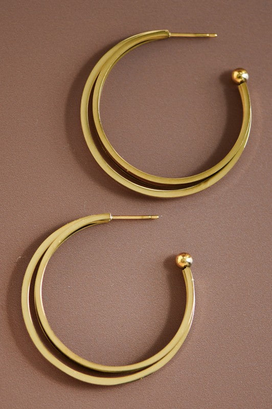 Triple Hoop Earrings