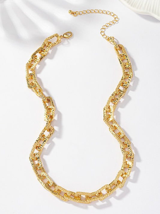 Rectangle Chain Necklace