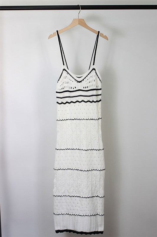 Daisy Hollow Out Dress - SALE