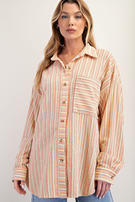 Octavia Stripe Blouse - SALE