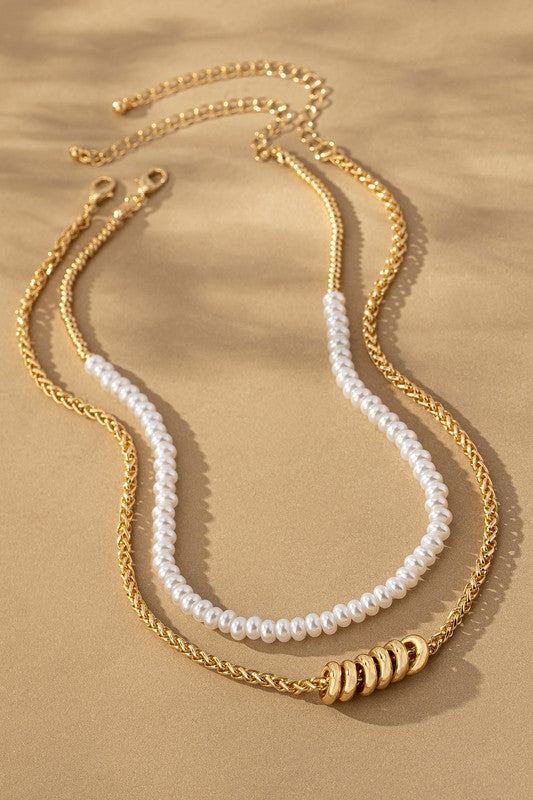 Pearl Necklace SET