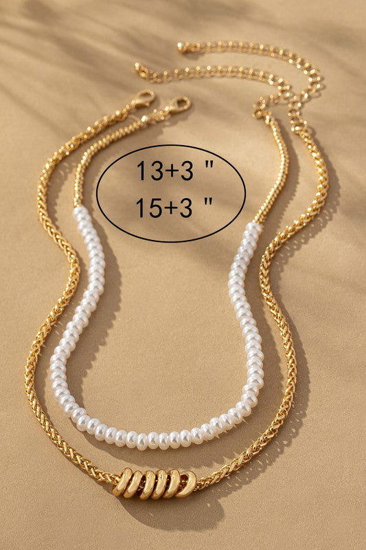 Pearl Necklace SET