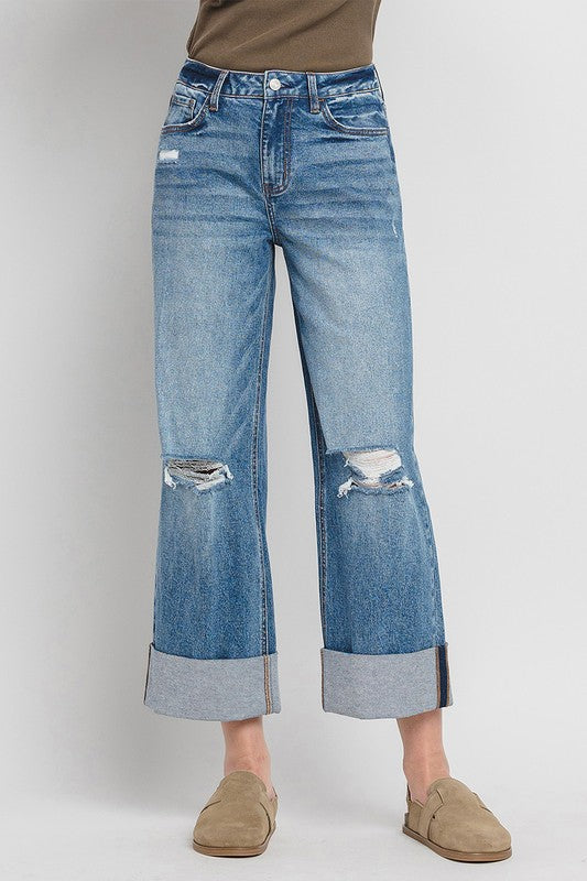 Brynn Baggy Wide Leg Jean - SALE