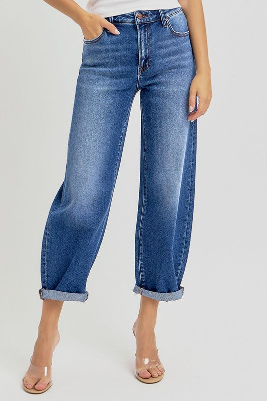 Lila Barrel Jean