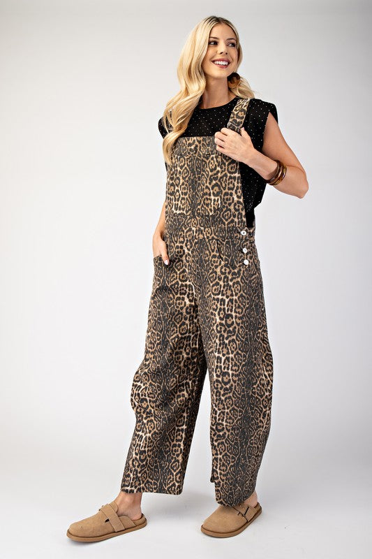 Lara Leopard Overall