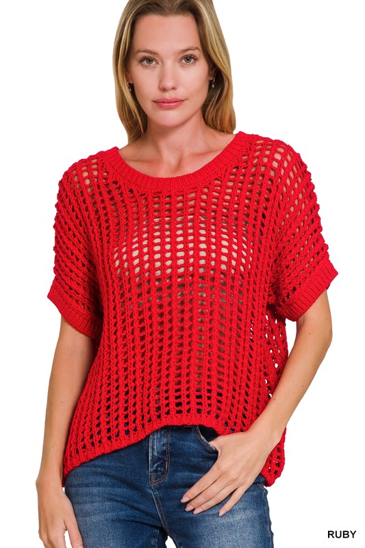 Freyja Fish Net Top - SALE