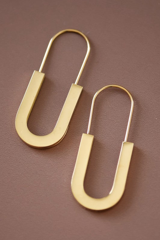 Complete Oval Hoop Earrings