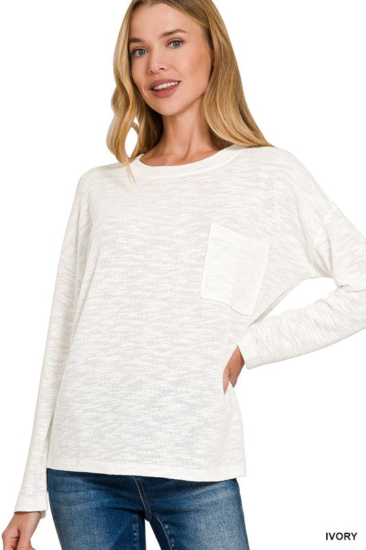 Hacci Long Sleeve Top