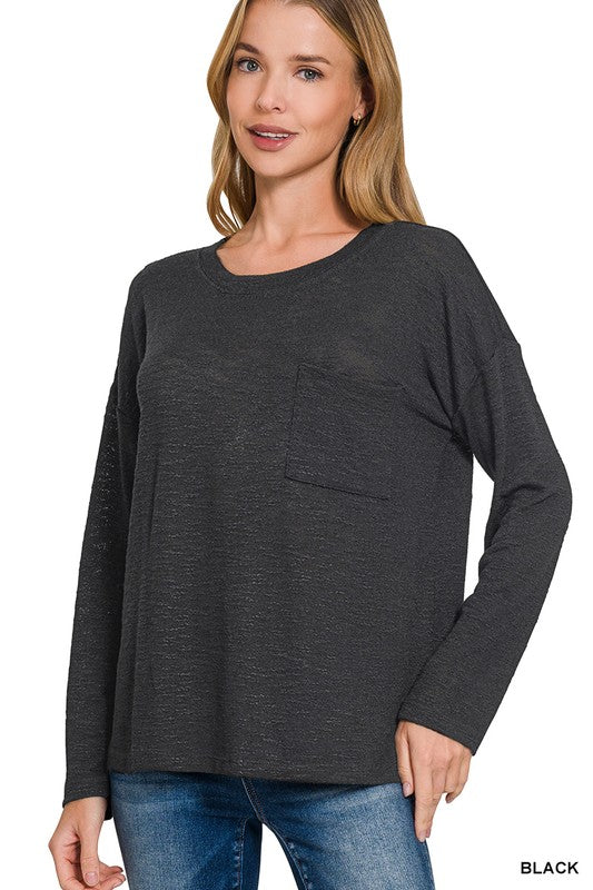 Hacci Long Sleeve Top