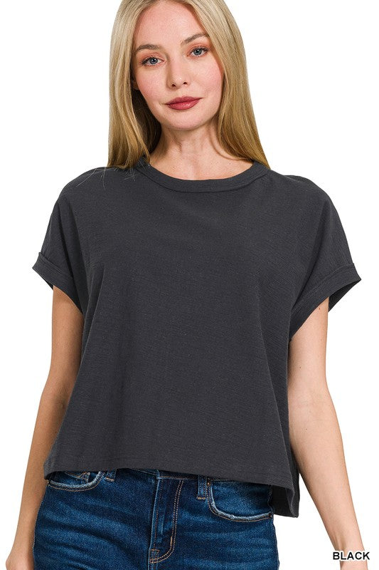 Sabrina Slub Tee