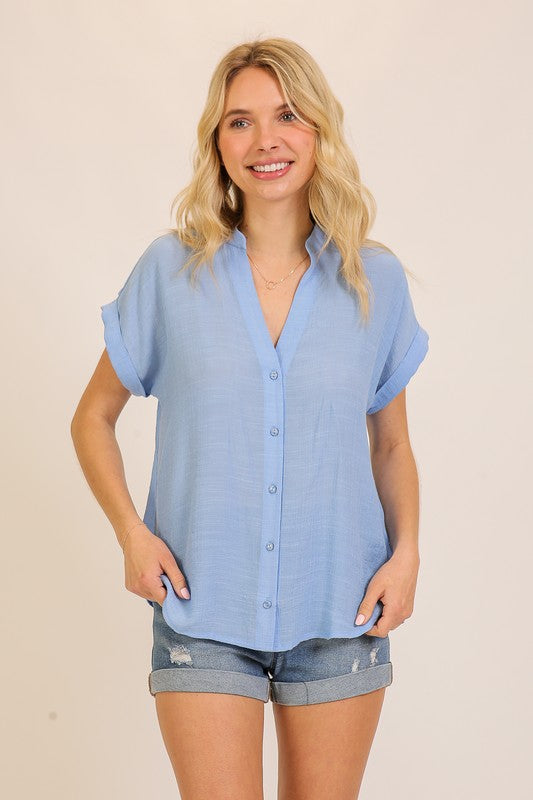 Lorelei Linen Top
