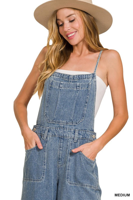 Deb Denim Wide Leg Overall