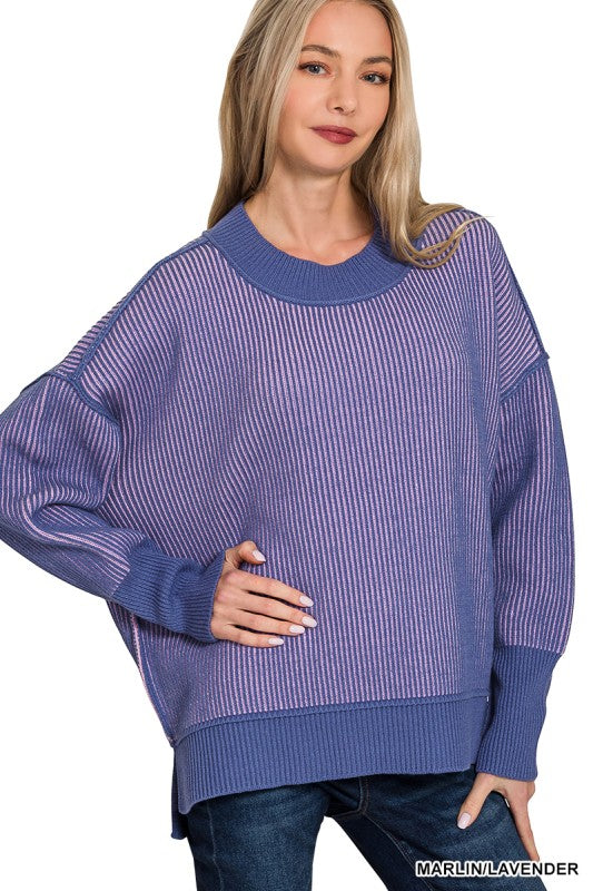 Ella Two Tone Sweater