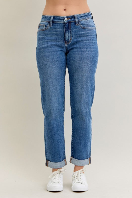 JB Boyfriend Cuff Jean