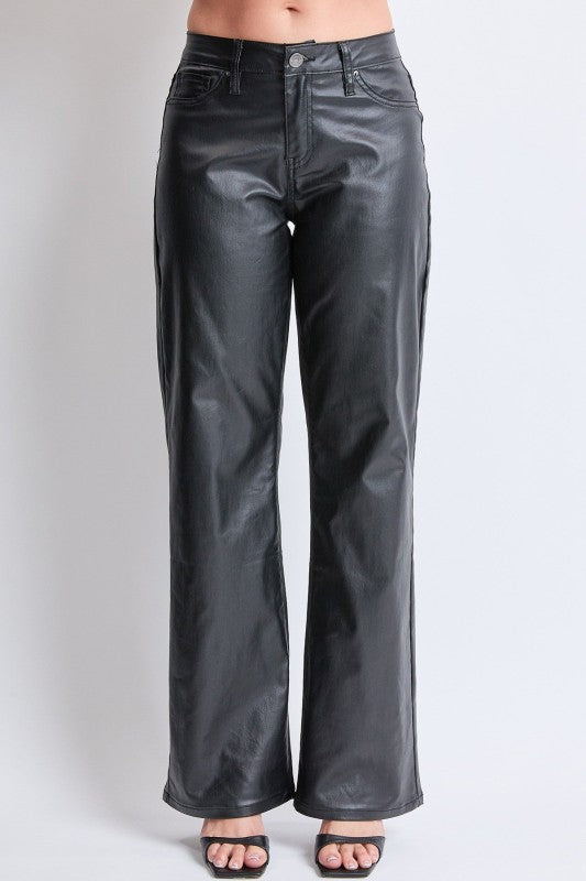 Frannkie Faux Leather Pants