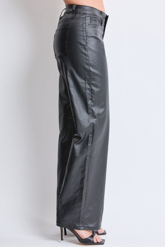 Frannkie Faux Leather Pants