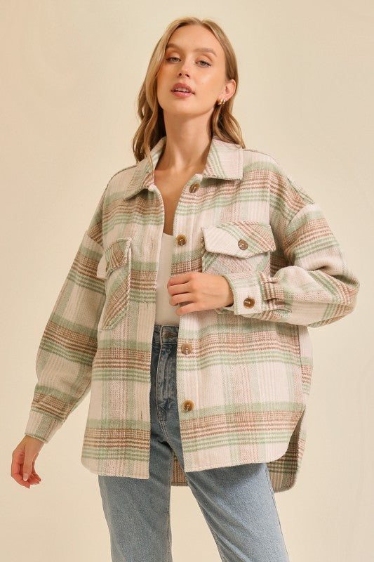 Amelia Plaid Shacket