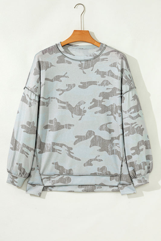 Christina Camo Top