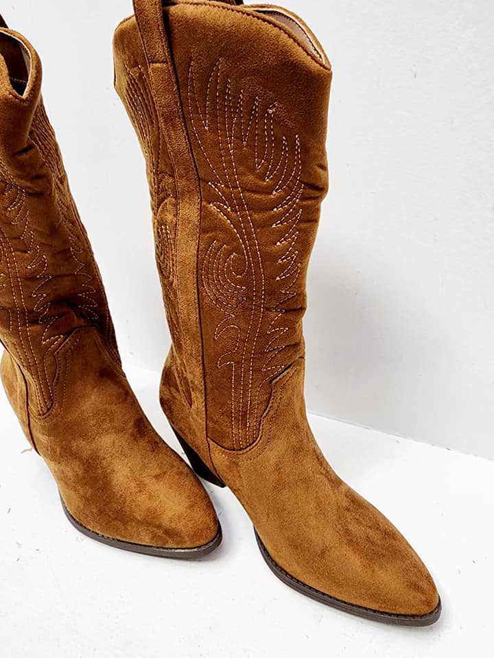 Zane Camel Western Boot - sale