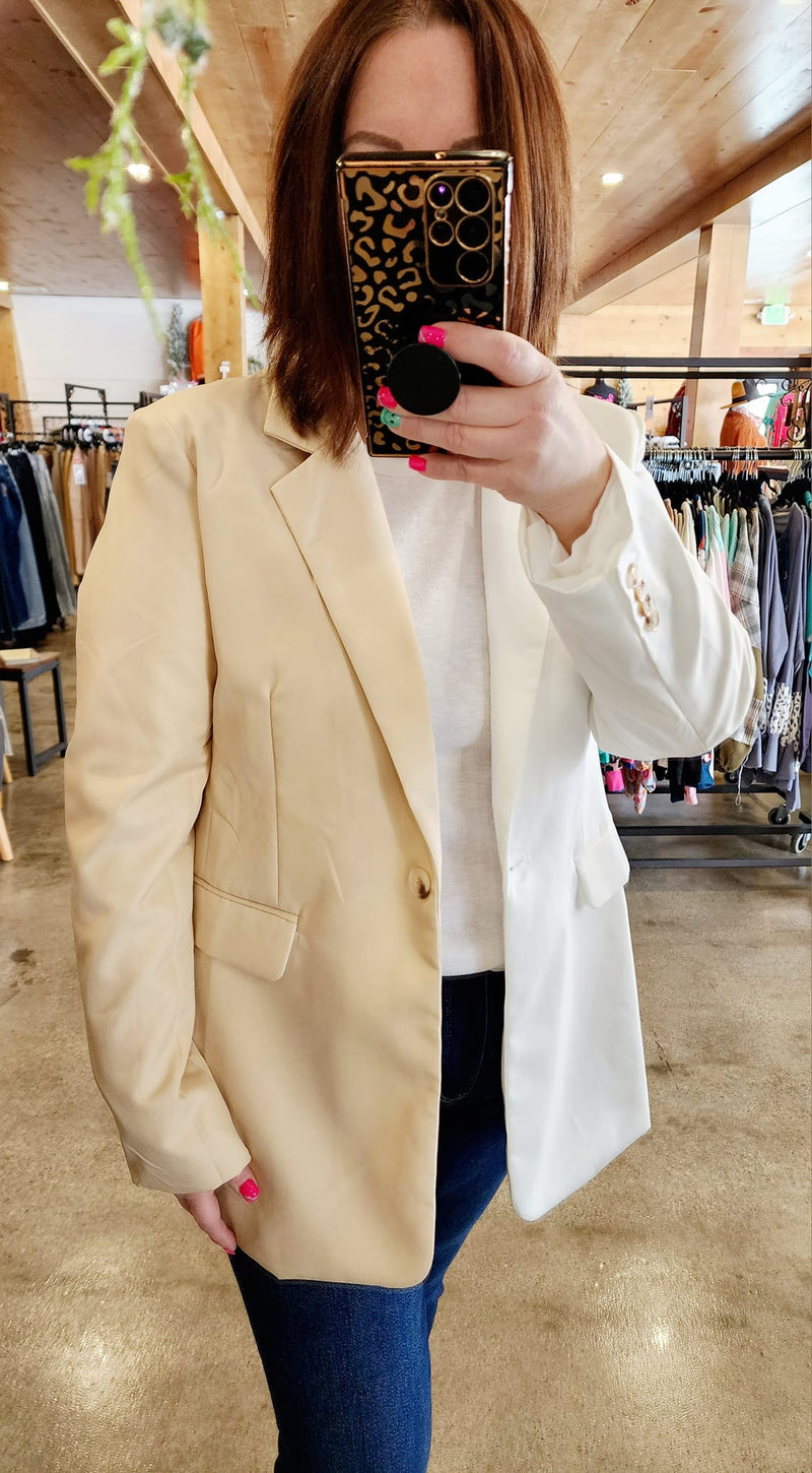 Two Tone Blazer