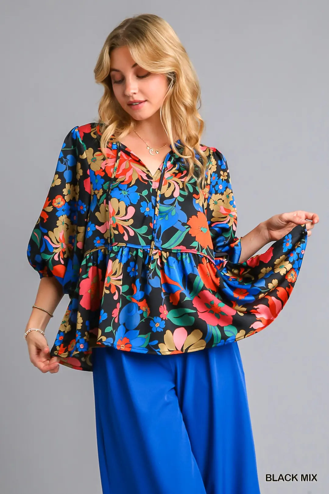 Floral Babydoll Top