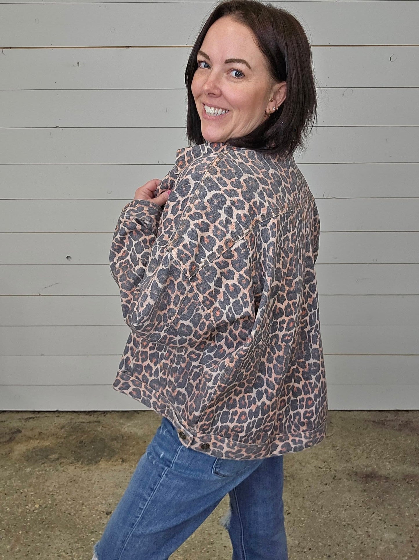 Leopard Work Jacket