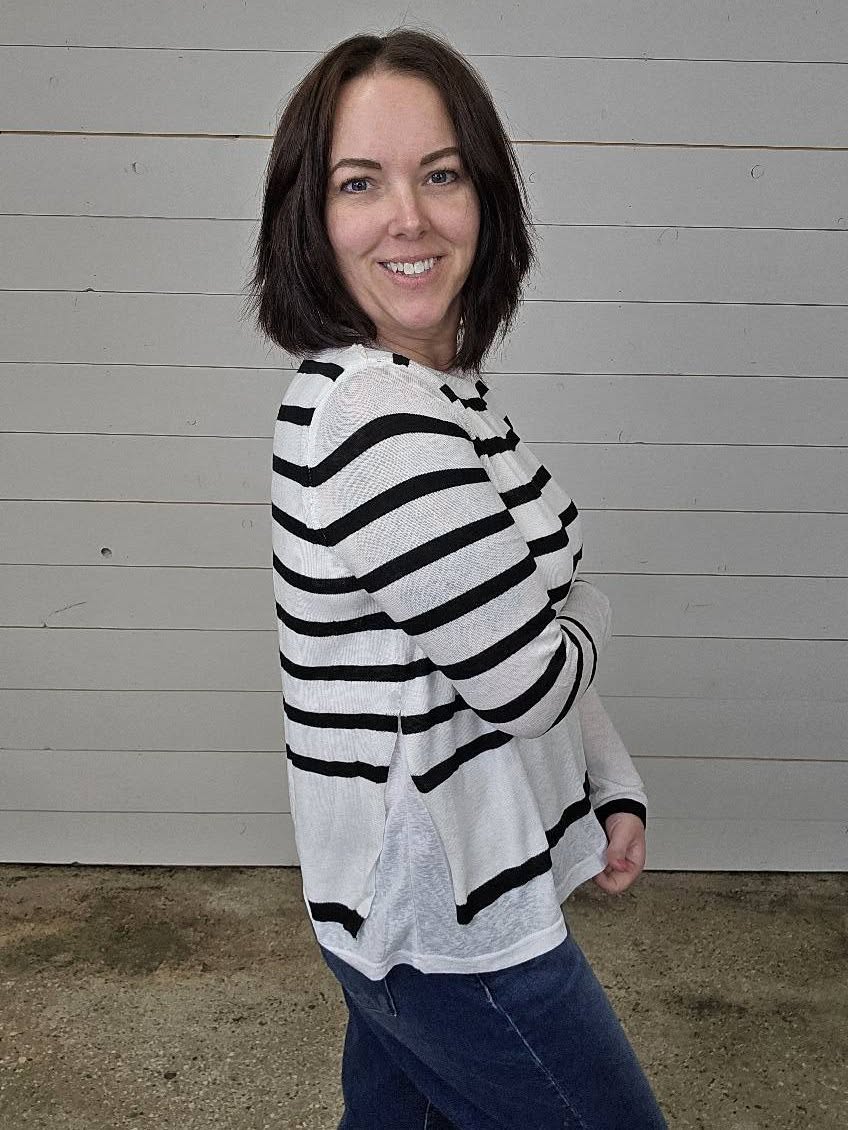 Stripe Slub Top