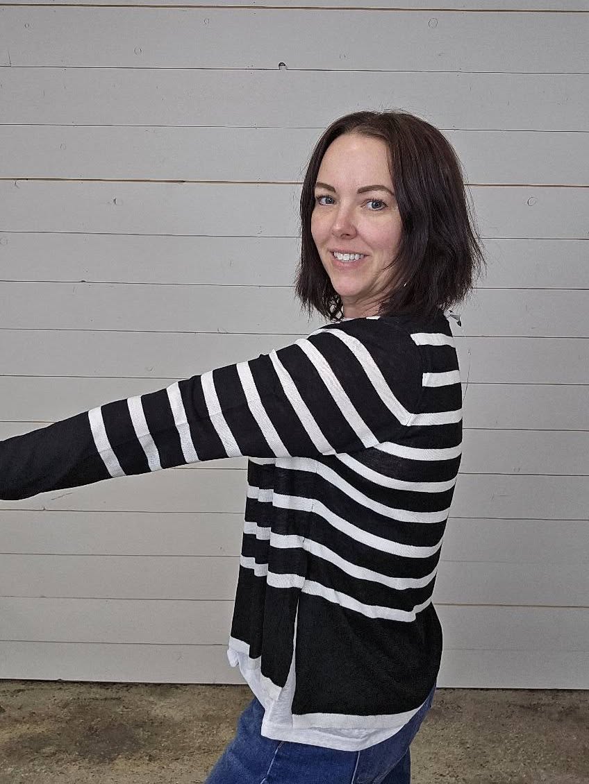 Stripe Slub Top