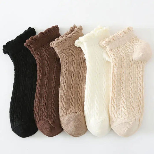 Twist Ankle Socks
