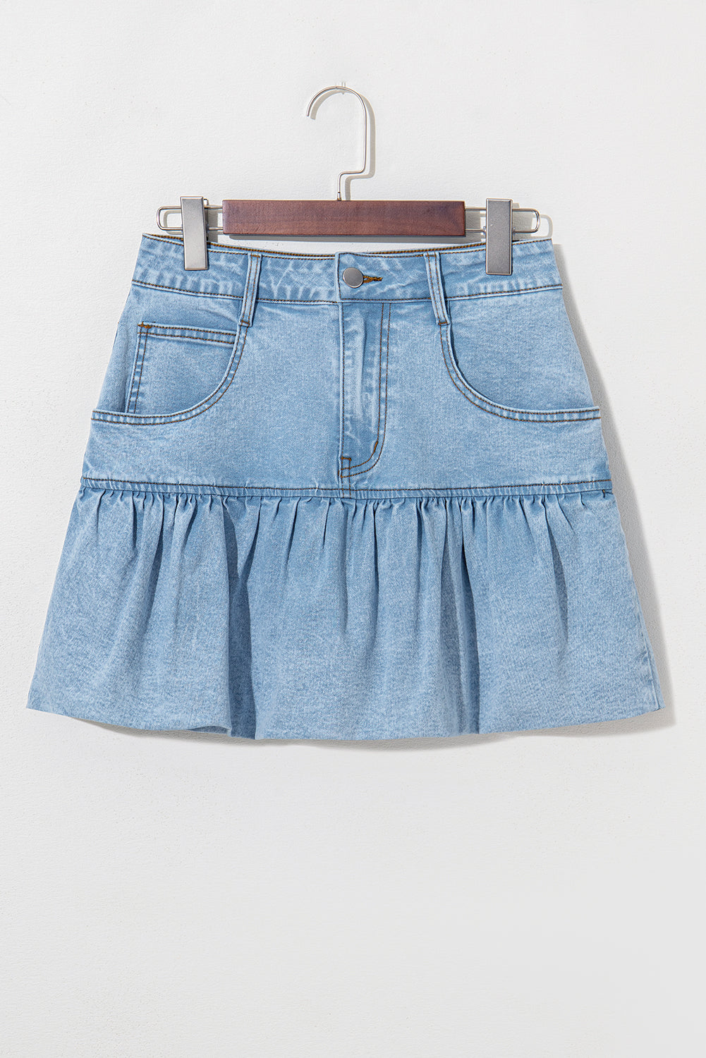 Bree Bubble Denim Skirt