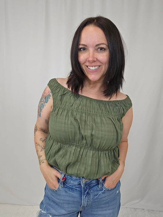 Tess Textured Top