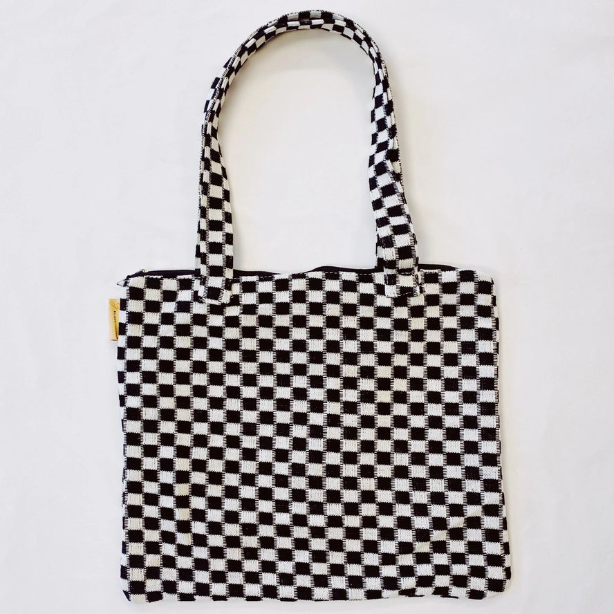 Checkered Tote