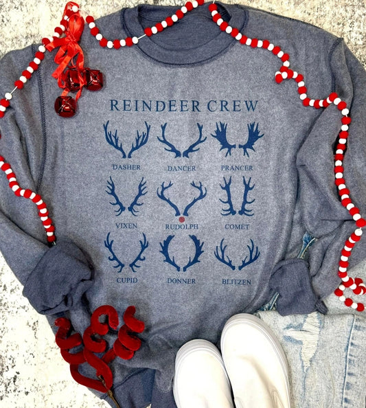 Reindeer Crew Sweatshirt
